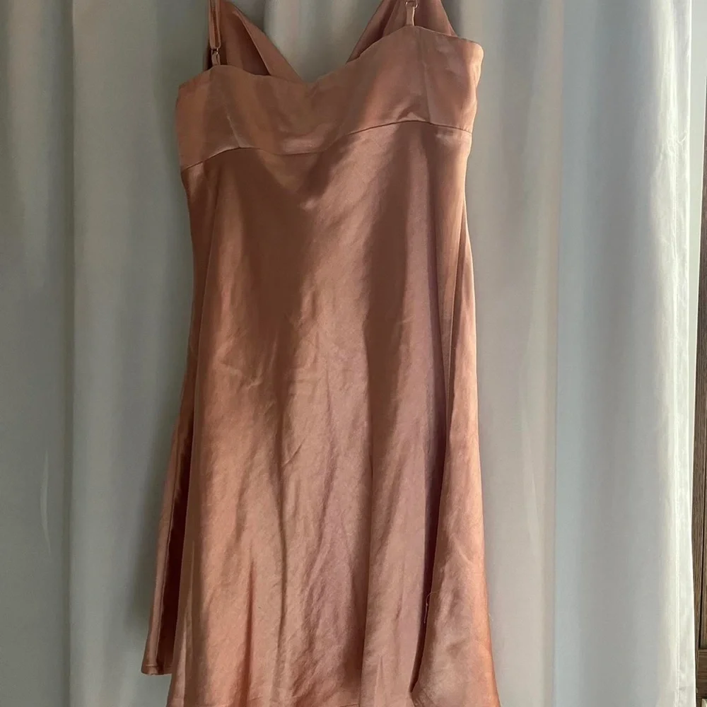 princess polly silk mini dress - Picture 3 of 3